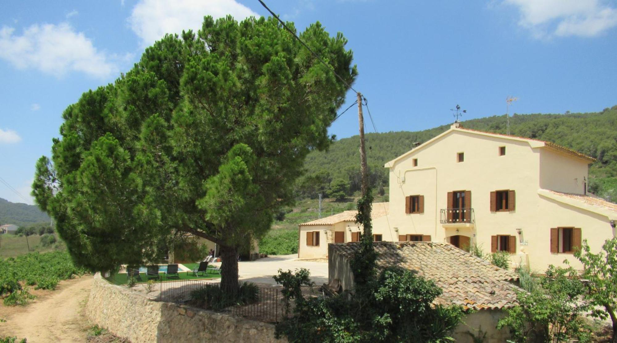 Casa Rural Cal Marti El Pla de Manlleu Экстерьер фото